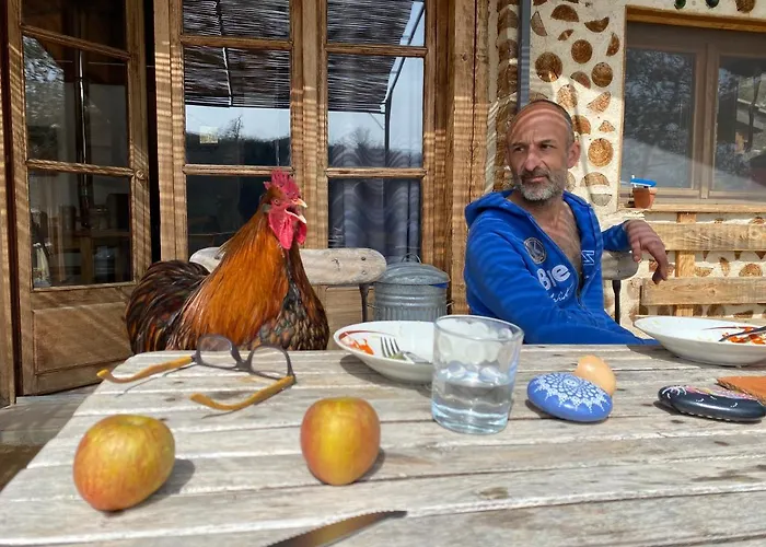 La Ferme Rolland 酒店 Rochebrune (Drome)